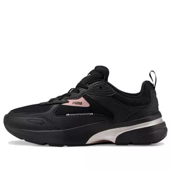 Кроссовки fs runner metallic 'black pink' Puma, черный