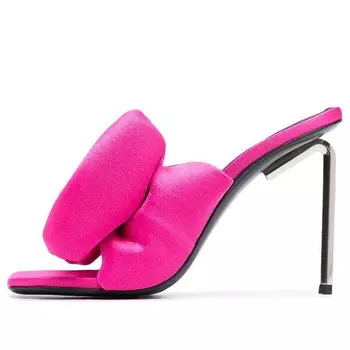 Кроссовки fuchsia fabric allen muller shoes purple Off-White, фиолетовый