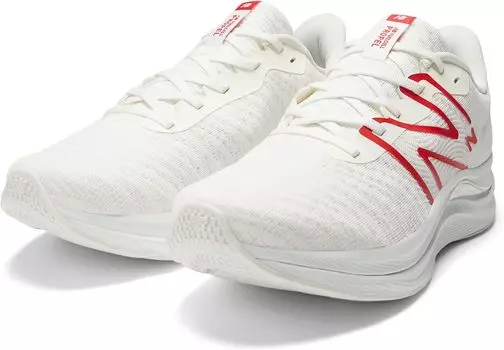 Кроссовки FuelCell Propel v4 New Balance, цвет Sea Salt/True Red