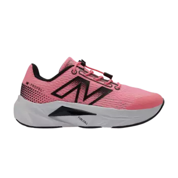 Кроссовки FuelCell Propel v5 Bungee Lace Little Kid 'Ultra Pink Black', розовый
