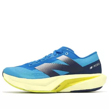 Кроссовки fuelcell rebel 'light aluminum neo flame' New Balance, мультиколор