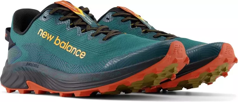 Кроссовки FuelCell Summit Unknown v4 New Balance, цвет Vintage Teal/Hot Marigold