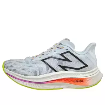 Кроссовки fuelcell supercomp trainer v2 'ice blue neon dragonfly' New Balance, голубой