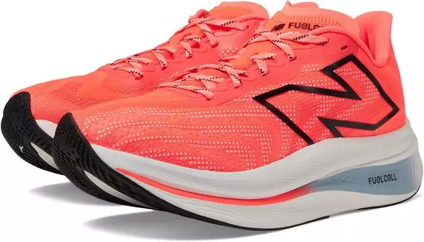 Кроссовки FuelCell SuperComp Trainer v2 New Balance, цвет Neon Dragonfly/Black