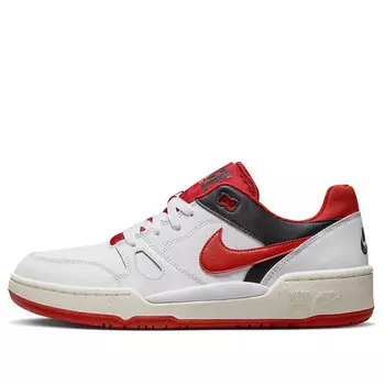 Кроссовки full force low 'mystic red' Nike, белый