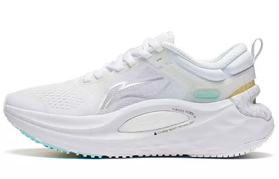 Кроссовки Furious Rider 6.0 женские с низким верхом, стандартные, белые/жемчужно-белые Lining