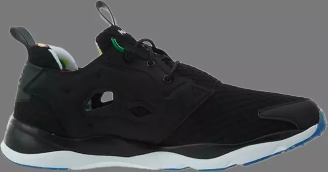 Кроссовки furylite bf 'black white' Reebok, черный