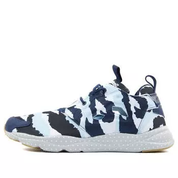 Кроссовки furylite gm 'cloud pack - blue camo' Reebok, камуфляж
