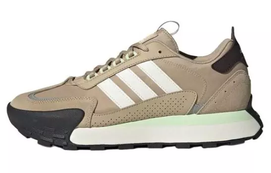Кроссовки Futro Mixr Running унисекс с низким верхом коричневого цвета Adidas