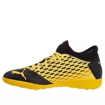 Кроссовки future 5.4 tt soccer cleats black/yellow Puma, черный