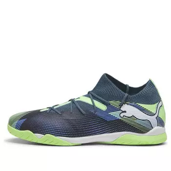 Кроссовки future 7 match it 'grey skies fizzy apple' Puma, синий