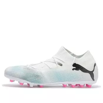 Кроссовки future 7 match mg cleats 'white blue pink' Puma, белый
