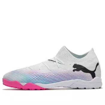 Кроссовки future 7 pro cage shoes 'white pink purple' Puma, белый