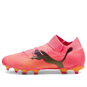 Кроссовки future 7 pro fg/ag lace up soccer sneakers 'pink' Puma, розовый