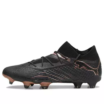 Кроссовки future 7 ultimate fg/ag football boots 'black' Puma, черный