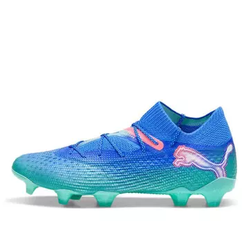 Кроссовки future 7 ultimate fg/ag 'royal blue green' Puma, синий