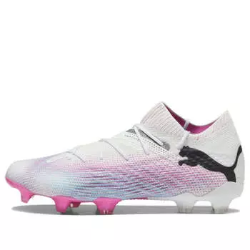 Кроссовки future 7 ultimate fg/ag soccer cleats 'white pink black' Puma, белый