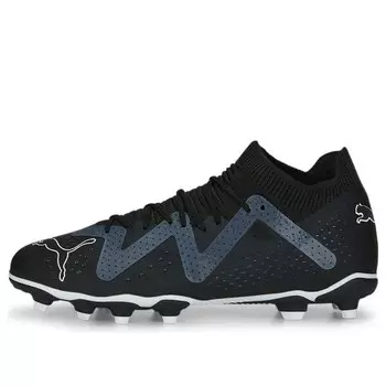 Кроссовки future match fg/ag 'black white' Puma, черный