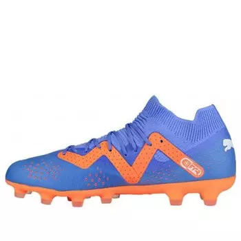 Кроссовки future match hg/ag 'blue orange' Puma, синий