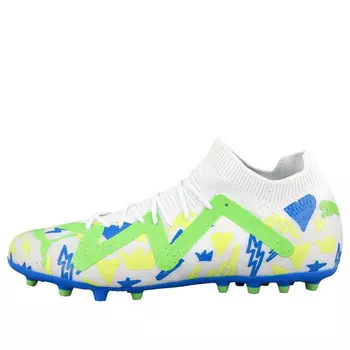 Кроссовки future match x neymar mg 'white green blue' Puma, белый