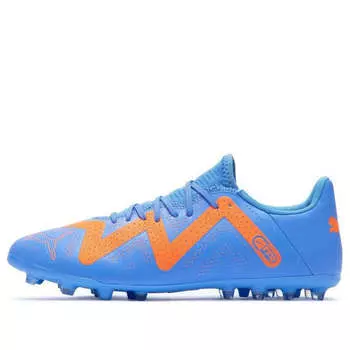 Кроссовки future play mg 'blue glimmer ultra orange' Puma, синий