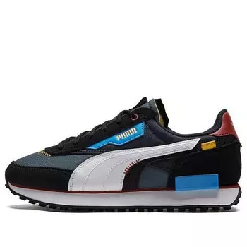 Кроссовки future rider 'displaced - dark slate' Puma, серый