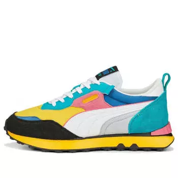 Кроссовки future rider 'future vintage - tangerine black' Puma, мультиколор