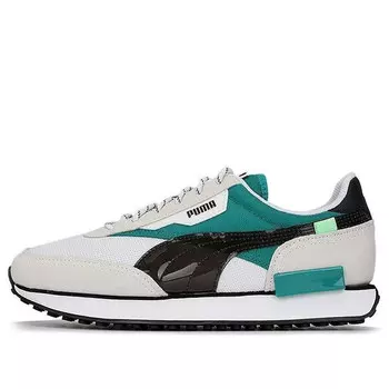 Кроссовки future rider 'summer - white parasailing' Puma, зеленый