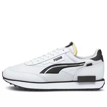 Кроссовки future rider twofold 'white black' Puma, черный
