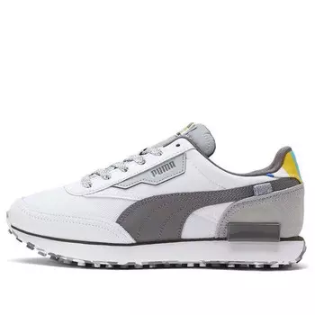 Кроссовки future rider 'white noise' Puma, серый
