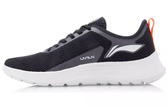 Кроссовки Future Run для бега унисекс с низким верхом черного цвета Lining