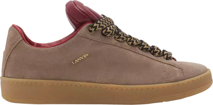 Кроссовки Future x Lanvin Hyper Curb Sneakers 'Taupe Red', коричневый