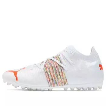 Кроссовки future z 1.1 mg soccer cleats white/orange Puma, белый