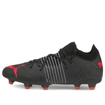 Кроссовки future z 1.2 fg ag 'black sunblaze' Puma, черный