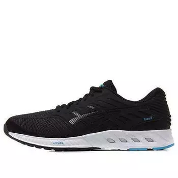 Кроссовки fuzex 'black' Asics, черный
