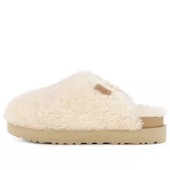 Кроссовки fuzz sugar slide 'natural' Ugg, бежевый