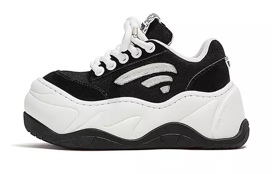 Кроссовки FY SPR Wifi Skateboarding Shoes Women's Low-top Black, черный