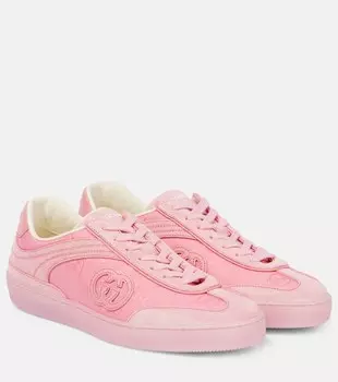 Кроссовки G75 с отделкой из замши Gucci, Bu.P/B.P/B.P/B.P/B.P
