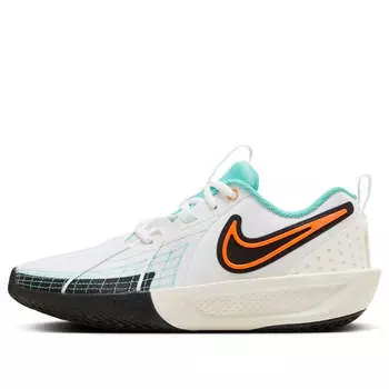 Кроссовки g.t. cut 3 'white green frost' Nike, белый