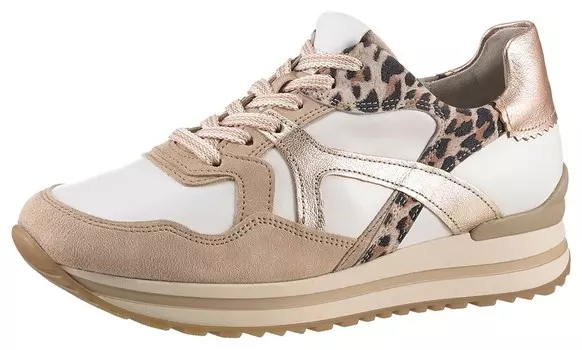 Кроссовки GABOR, цвет Beige/White