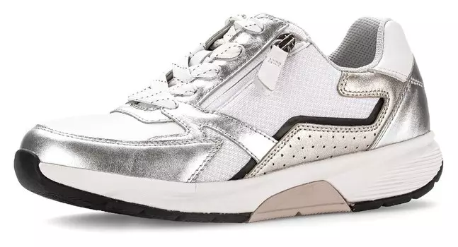 Кроссовки Gabor, цвет Silver/White
