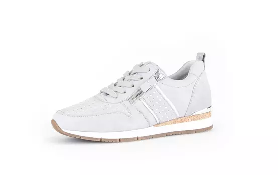 Кроссовки Gabor Fashion low, серебряный