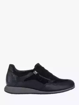 Кроссовки Gabor Janis Wide Fit Leather, черный