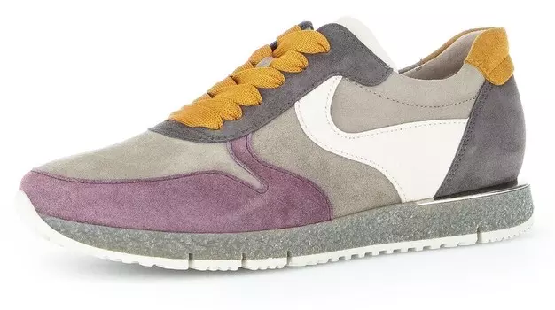 Кроссовки GABOR Sneakers, серовато-бежевый/темно-серый