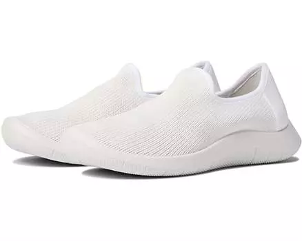 Кроссовки Gaia Slip On белого цвета ARCOPEDICO