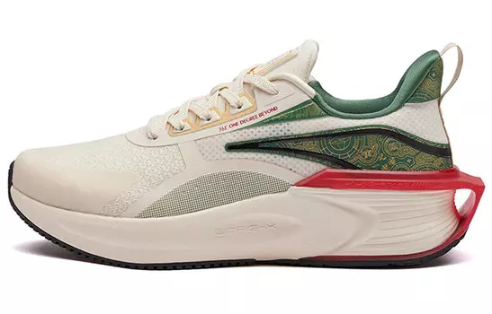 Кроссовки Galloping Running Shoes Men Low-top White/Green/Red 361°