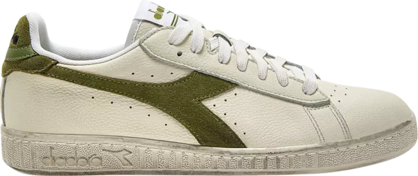 Кроссовки Game Low Waxed Suede Pop 'White Fern', кремовый