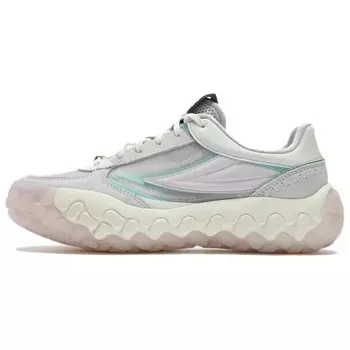 Кроссовки Gara Running Shoes Women's Low-top Snow White/Rain Fog Gray Fila
