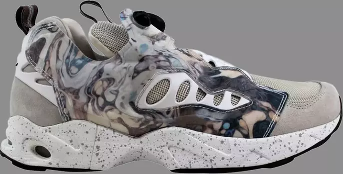 Кроссовки garbstore x instapump fury road 'grey' Reebok, загар