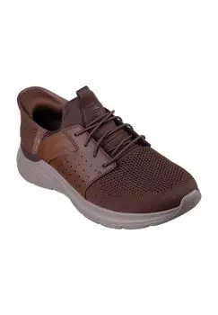 Кроссовки "Garner Newick", мужские, с язычком и этикеткой SKECHERS, цвет Acdb